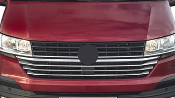Volkswagen Transporter Uyumlu 45297 Ön Panjur Alt Çıtalar Paslanmaz Çelik -2019 Parça - Image 1