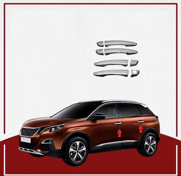 Peugeot 3008 Uyumlu Kapı Kolu -2016 Paslanmaz Çelik Parça - Image 1