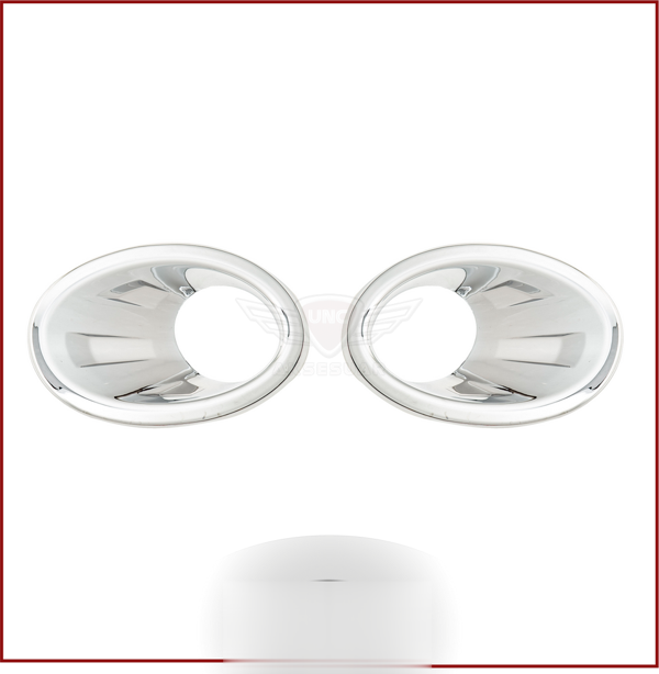 Nissan Qashqai Uyumlu Sis Farı Çerçevesi 2010-2014 ABS Krom Parça - Image 1