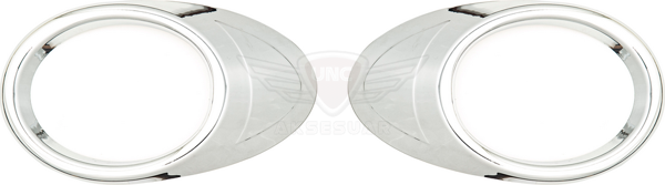 Peugeot Tepee Uyumlu Sis Farı Çerçevesi 2008-2012 ABS Krom Parça - Image 1