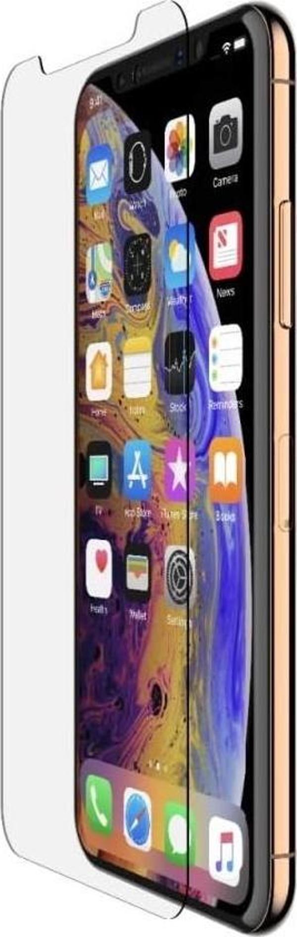 Belkin İphone XS Max SC + Invisiglass F8W905ZZ Ultra Ekran Koruyucu - Image 1