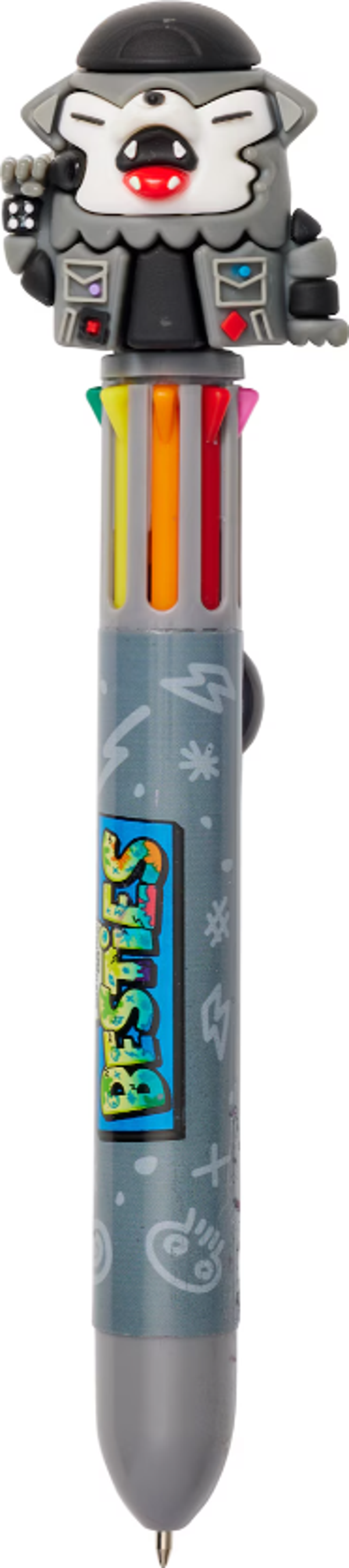 Smiggle - Besties 8 Renkli Gökkuşağı Tükenmez Kalemi - Image 1