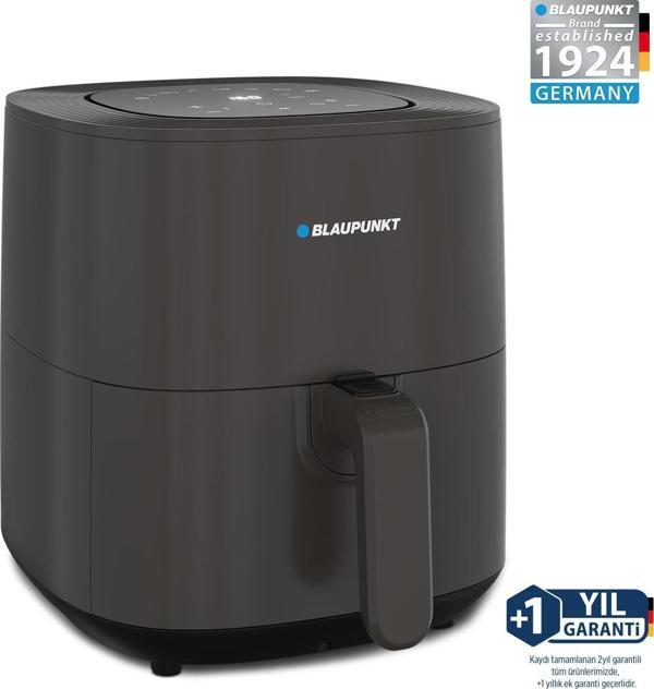 Blaupunkt D6550 Taste Master Tek Hazneli Dokunmatik 5.5 Litre Air Fryer Fritöz 1700W Gri - Image 1