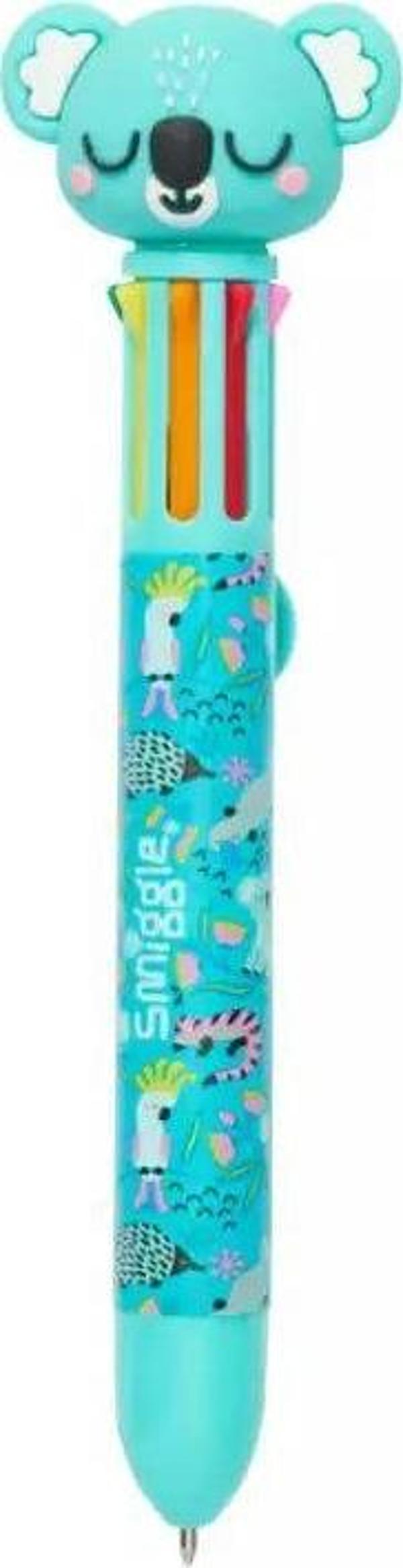Smiggle - Hi There 8 Renkli Gökkuşağı Tükenmez Kalemi - Image 1
