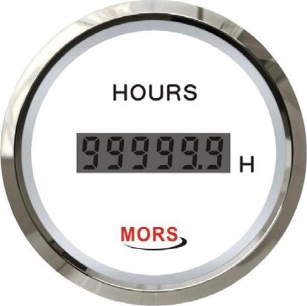 Mors Dijital Motor Zaman Saati 12-24 Volt Beyaz - Image 1