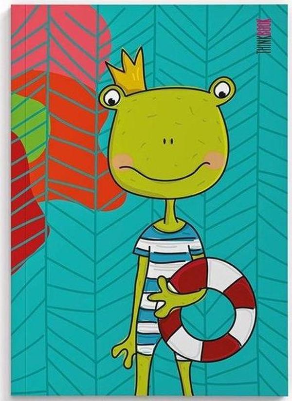 Thinkbook Renkli Yaz Minnak Kurbağa Butik Defter - Image 1