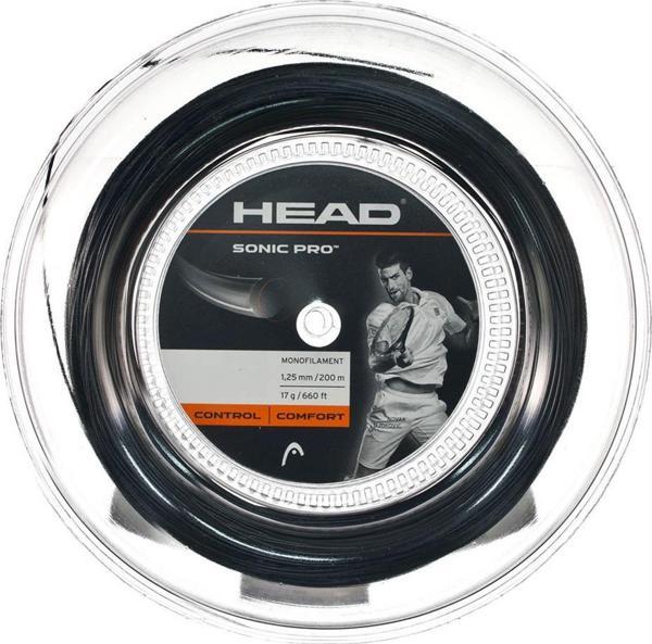 Head Sonic Pro 1.25 Siyah 200m Rulo Kordaj - Image 1