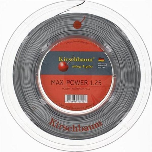 Kirschbaum Max Power 1.25 Gümüş 200m Rulo Kordaj - Image 1