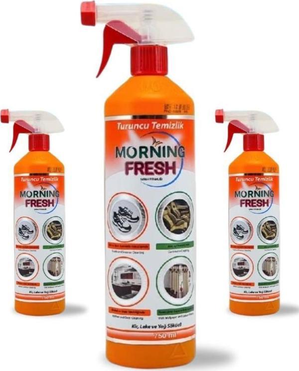 Proson Morning Fresh Lok-tem Turuncu Temizlik 750 ml x 3 Adet - Image 1