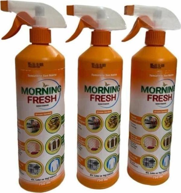 Proson Morning Fresh Lok-tem Turuncu Temizlik 750 ml x 3 Adet - Image 1