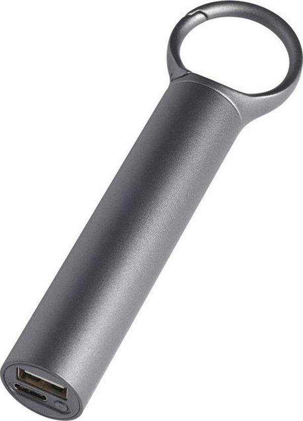 Lexon Powerbank Metalik Gri Nomaday - Image 1