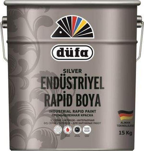 Düfa Rapid Endüstriyel Boya İpek Mat Beyaz 2,5 Kg - Image 1