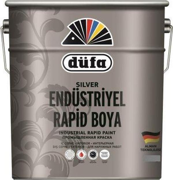 Düfa Rapid Endüstriyel Boya İpek Mat Ral 9011 Siyah 2,5 Kg - Image 1