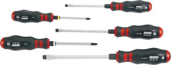 Würth Düz Yıldız Tornavida Seti Destekli 5 Parça - Image 1