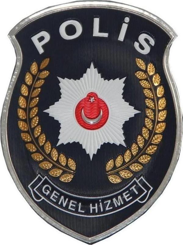 Single Sword Polis Genel Hizmet Göğüs Arması - Image 1