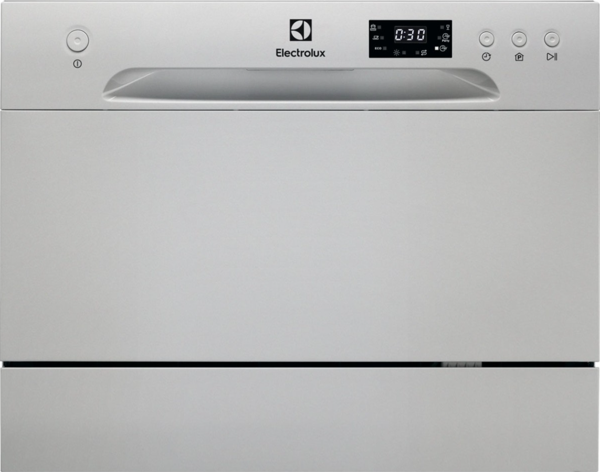 Electrolux ESF2400OS Kompakt 6 Programlı Gri Tezgah Üstü Bulaşık Makinesi - Image 1