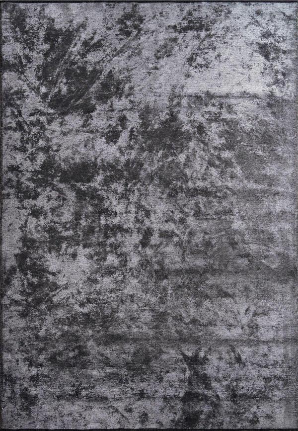 Royal Halı Alanis QG02A Antrasit Pamuk Akrilik Yumuşak Silinebilir Modern Kilim Halı - Image 1