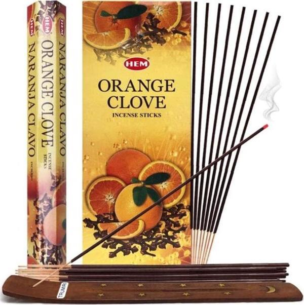 Hem Orange Clove Çubuk Tütsü 20'li - Image 1