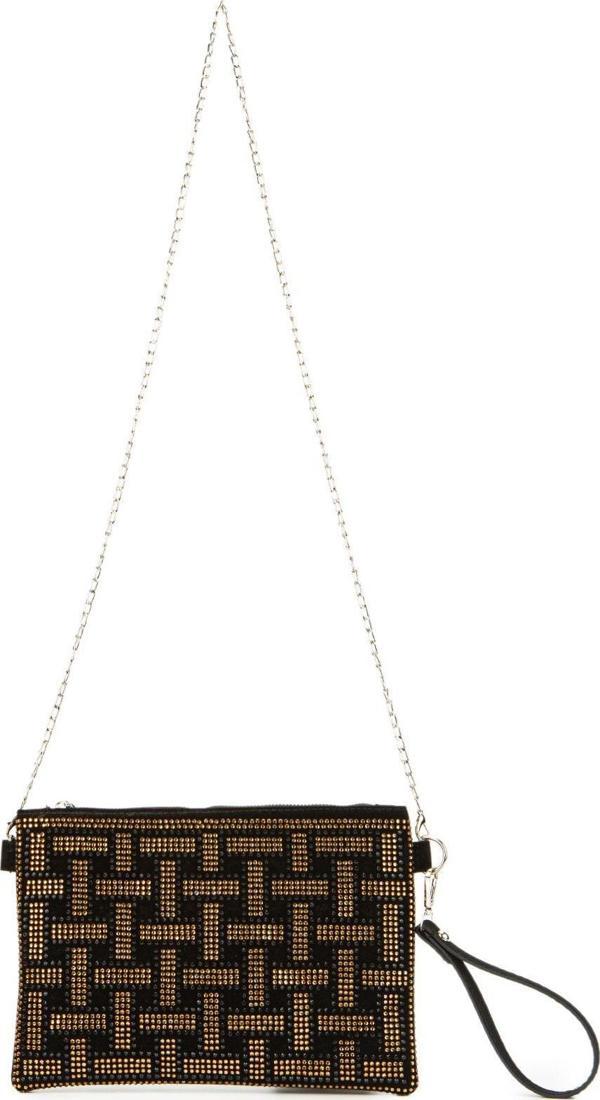 Mine Bag Taşlı Clucth  Kadın Çapraz Çanta Diamond - Image 1