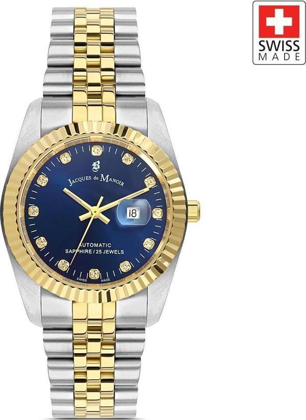 INSPIRATION JWL04114 (Sellita SW100, 25 Jewels Otomatik Mekanizmalı, Swiss Made) Kadın Kol Saati - Image 1