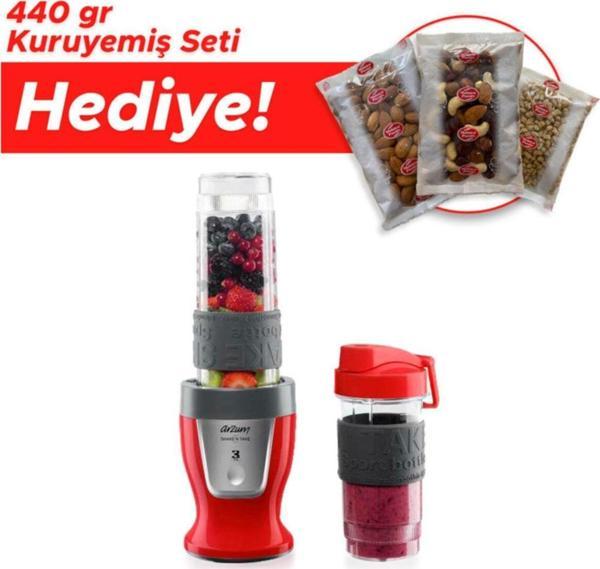 Arzum Kırmızı Shake'N Take Kişisel Blender Ar1032 - Image 1