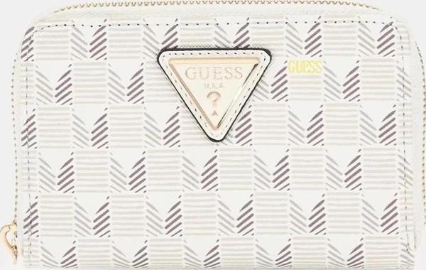 Guess Kadın Beyaz G Wave Geometrik Cüzdan - Image 1
