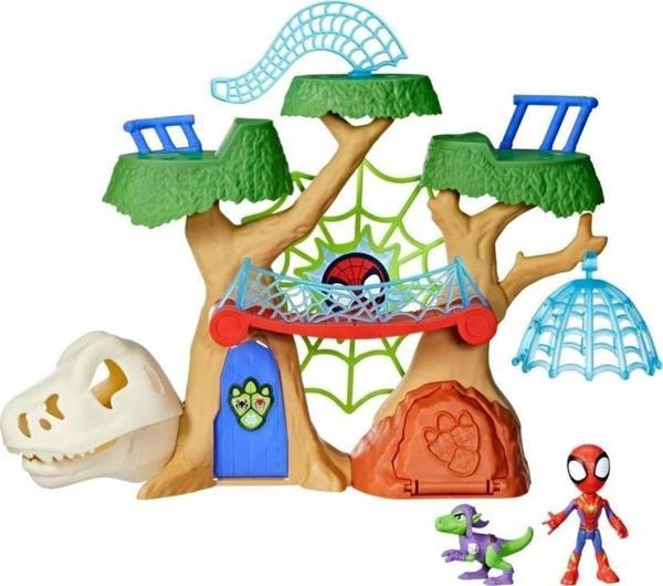  Marvel Spidey ve Muhteşem Arkadaşları Dino Ağacı Ev Oyun Seti F9477 - Image 1