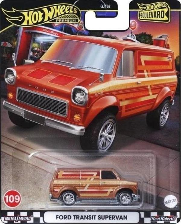 Hot Wheels Boulevard Premium Ford Transit SUPERVAN GJT68 HRT76 - Image 1
