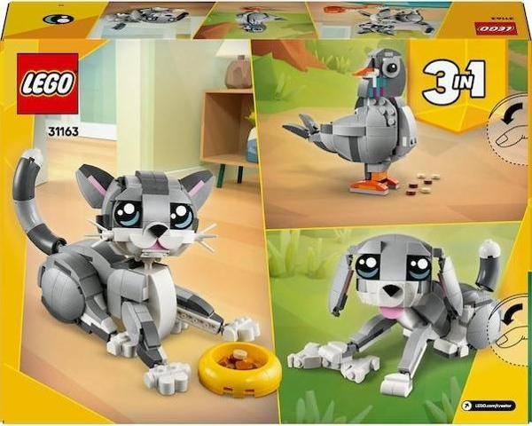 Lego Creator 3’ü 1 Arada Oyunbaz Kedi 31163 Lisanslı Ürün - Image 1