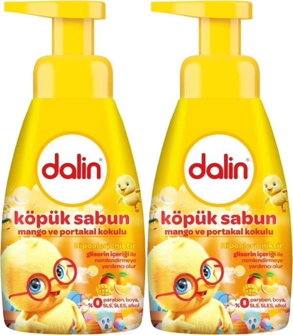 Dalin Mango ve Portakal Kokulu Köpük Sabun 2 x 200 ML - Image 1