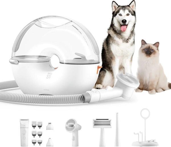 Neakasa S1,Pro,Kedi,Köpek,Vakumlu,Tüy,Bakım,,Tıraş,,Tarama,,Tırnak,Törpü,Ve,Pati,Tıraş,Seti,-,2,Yıl,Garanti - Image 1