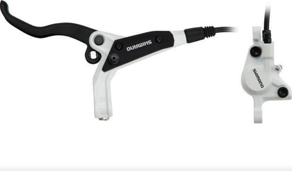 Shimano BL-M445 Bisiklet Ön Fren Takımı Hidrolik Disk Fren Sol Takım Beyaz Kaliper+Balata Dahil - Image 1