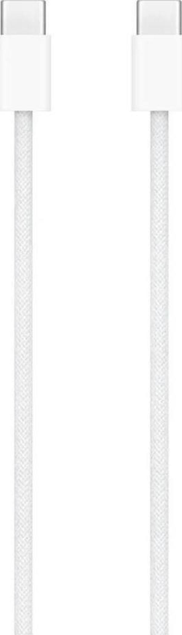 USB C  to  USB C Data ve Şarj Kablosu Örgülü 1m - Image 1
