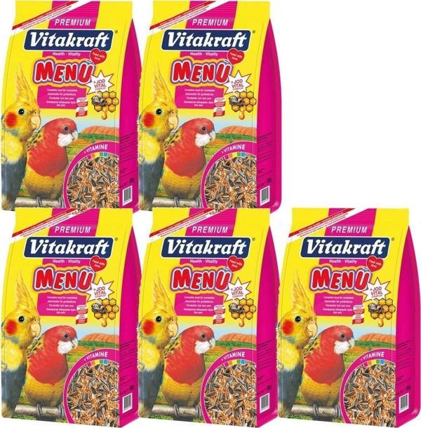 VİTAKRAFT PARAKET YEMİ 1000 GR * 5 ADET - Image 1