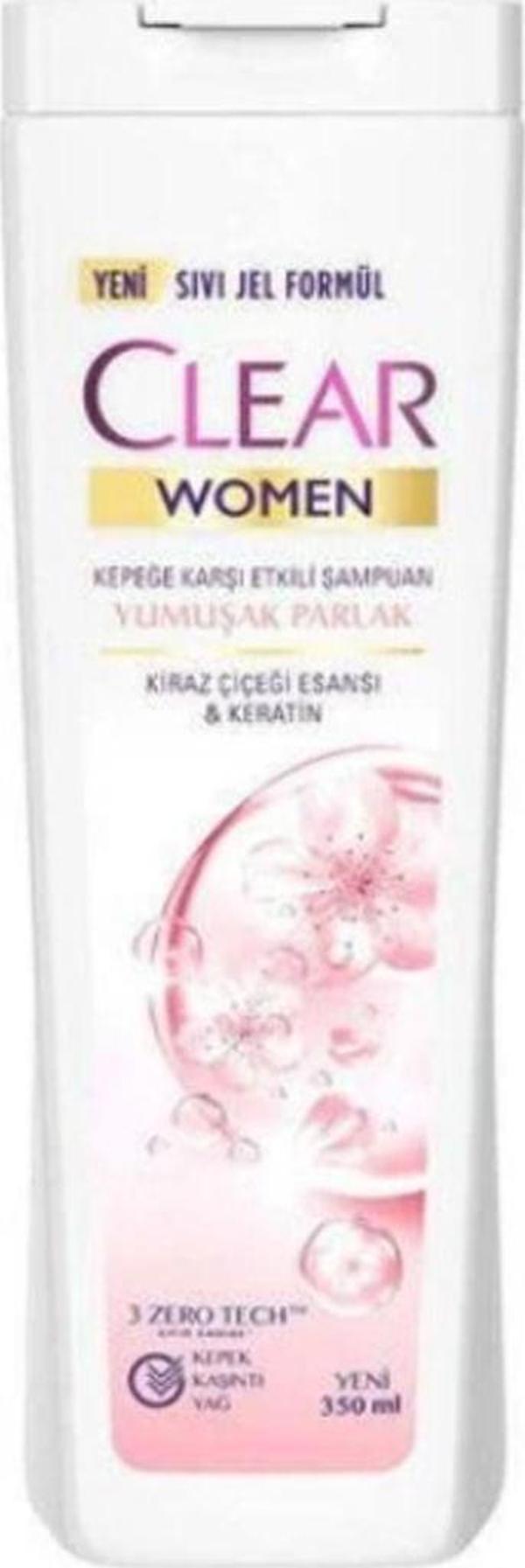 Clear Women Yumuşak ve Parlak Şampuan 350 ml - Image 1