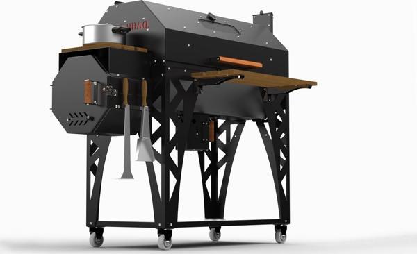 Hot Big Quartz Mangal Barbekü Smoker - Image 1