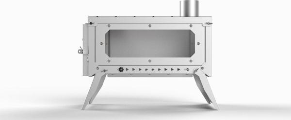 Hot Tent Inox Stove Portable Katlanabilir Kamp Sobası - Image 1
