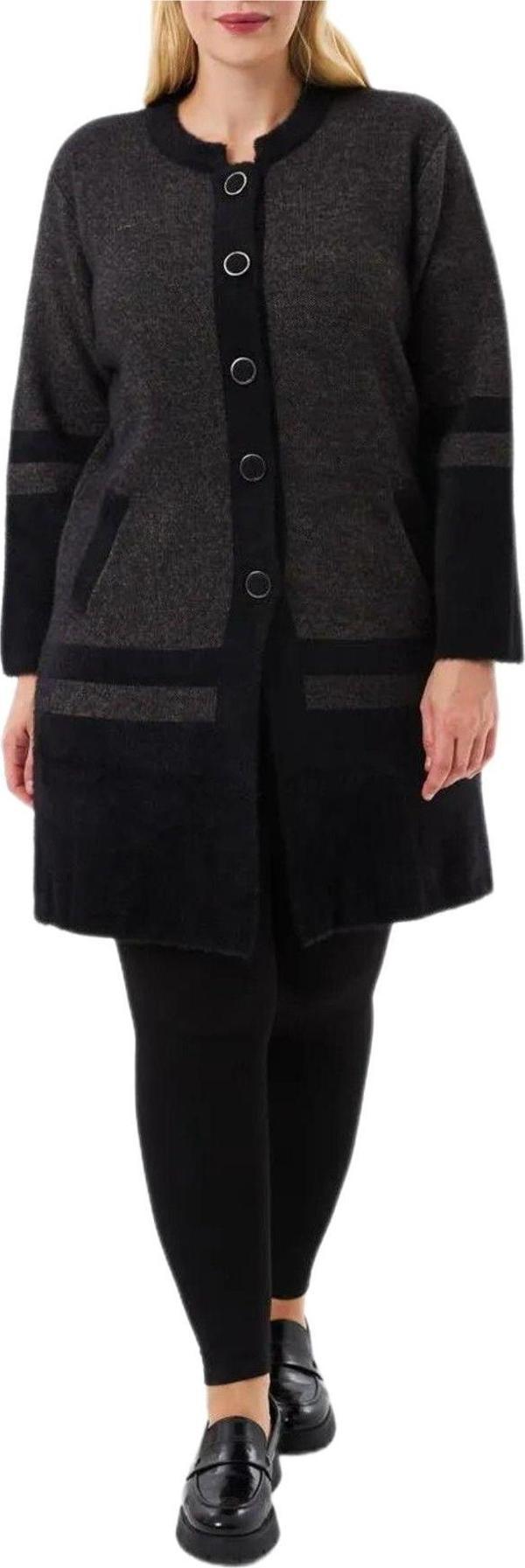 Kadın Tiriko Düğmeli Cepli Hırka 8226 BGL-ST04071 - Image 1