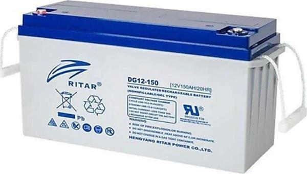 Ritar DG12-150 Deep Cycle 12 V 150 Ah Jel Akü - Image 1
