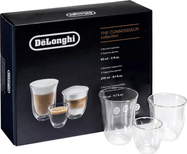 Delonghi DLSC302 - 6'Lı Fancy Collection Çift Cidarlı Bardak  - Image 1