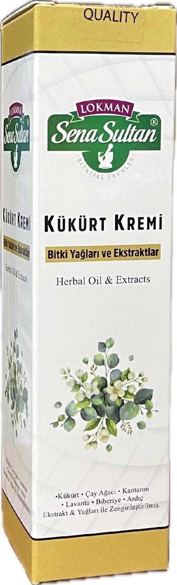 Sena Sultan KÜKÜRT KREMİ 100 ML  1Adet - Image 1