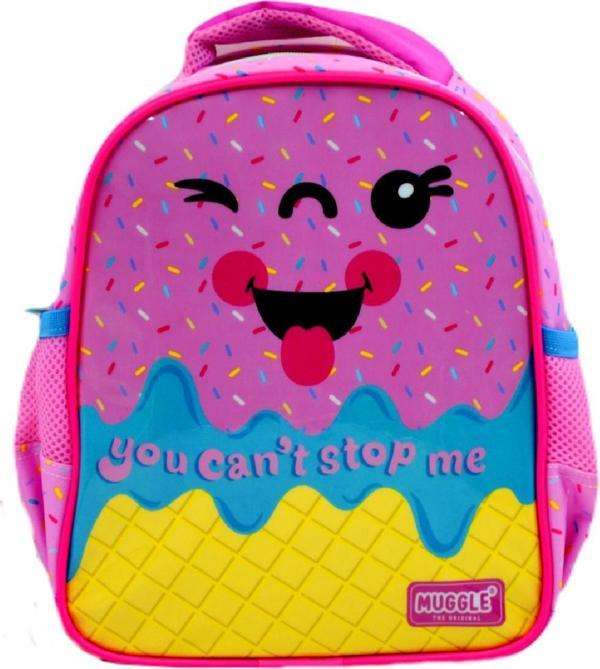 Muggle Tek Bölmeli Pink Ice Cream Anaokulu Sırt Çantası MU-8676 - Image 1