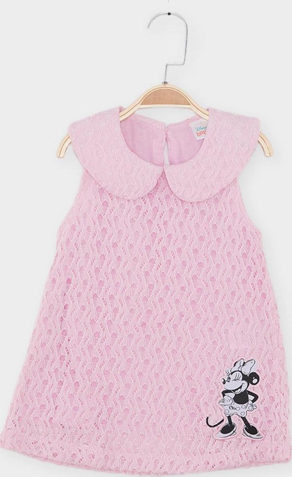 Minnie Mouse Lisanslı Kız Bebek Elbise 22047 - Image 1