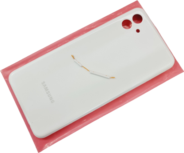 Tkgz Samsung Galaxy A04 KASA Arka Pil Batarya Kapağı BEYAZ - Image 1