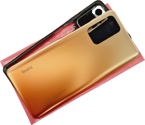 Tkgz Xiaomi Redmi Note 10 Pro (4G) KASA Arka Pil Batarya Kapağı GOLD - Image 1