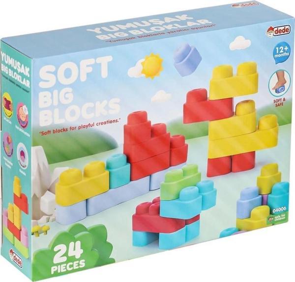 04006 Yumuşak Big Bloklar 24 Parça -Dede - Image 1