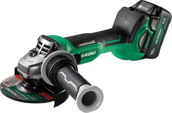 Hikoki G1813DA-5.0 18V/5.0Ah 125mm Kömürsüz Akülü Avuç Taşlama  - Image 1