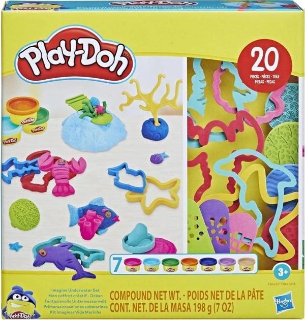 F7384 Play-Doh Creations Hayal Gücü Şekilleri Seti +3 yaş - Image 1