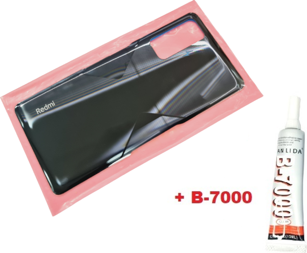 Tkgz Xiaomi Redmi K50 Gaming Arka Pil Batarya Kapağı (CAM+B-7000) SİYAH - Image 1