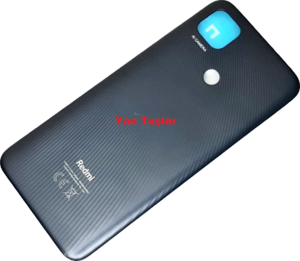 Tkgz Xiaomi Redmi 9C Kasa Arka Pil Batarya Kapağı SİYAH - Image 1